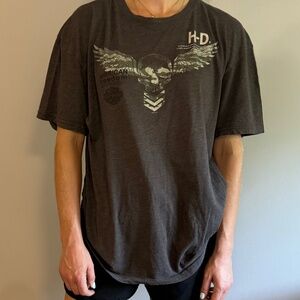 Harley Davidson Skull T-Shirt